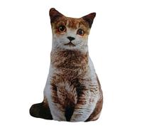 MEAKTSMI 2023 Chaud Impression 3D Coussin Mignon Forme de Chat 3D Doux PP Coton Oreiller pour Enfants Cadeau Unique