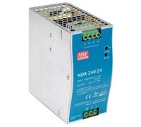 Mean Well 240 W Single Output Industrial Din Rail Power Supply 24 V 10 A