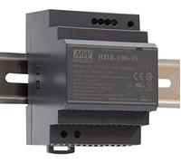 MEAN WELL Bloc d'alimentation 12 V 7,5 A 90 W Non-LPS Ultra Fin sur Rail DIN 4SU