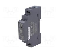 MEAN WELL DDR-15G-12 Convertisseur CC/CC pour rail (DIN) 12 V/DC 1.25 A 15 W Nbr. de sorties:1 x Contenu 1 pc(s)