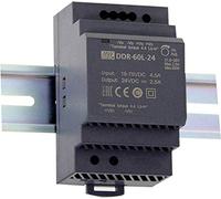 MEAN WELL DDR-60G-5 Convertisseur CC/CC pour rail (DIN) 5 V/DC 10.8 A 54 W Nbr. de sorties:1 x Contenu 1 pc(s)