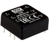 Mean Well DKM10B-15 Module de conversion DC/DC 333 mA 10 W Nombre de sorties : 2 x Contenu 1 pc