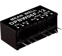 MEAN WELL DPBW06F-15 Module convertisseur CC/CC 200 mA 6 W Nbr. de sorties: 2 x Contenu 1 pc(s)
