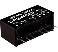 MEAN WELL DPBW06G-12 Module convertisseur CC/CC 250 mA 6 W Nbr. de sorties: 2 x Contenu 1 pc(s)