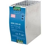 MEAN WELL DR-240-48 - Alimentation électrique (montable sur rail DIN) - CA 100-240 V - 240 Watt - PFC active G