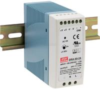 MEAN WELL DRA-60-24 Alimentation rail DIN 24 V/DC 2.5 A 60 W Nbr. de sorties:1 x Contenu 1 pc(s)