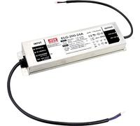 MEANWELL ELG-200-24A-3Y, alimentation pour installation LED AC-DC, boîtier métallique, IP65 201,6W 24V 8,4A CV+CC + PE