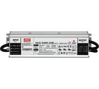 MEAN WELL HLG-240H-24B, 240 W, indice de protection IP20, tension d'entrée 90 - 305 V, courant de sortie 10 A, tension de sortie 24 V, dimensions : 68 mm