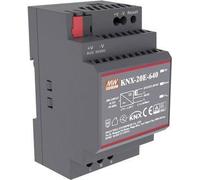 Mean Well Bloc d'alimentation rail DIN KNX-20E-640 30 V/DC 640 mA 19,2 W Anthracite