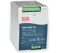 MEAN WELL Stromversorgung 480W Metallisch Netzteil (SDR-480P-48)