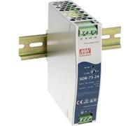 MEAN WELL Stromversorgung Netzteil 76 W Metallisch (SDR-75-12)