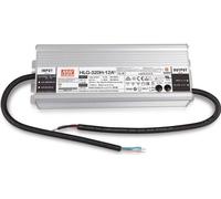 MeanWell 264W 22A Bloc d'alimentation LED haute qualité et haute puissance Aluminium IP65 étanche sans ronflement pour bandes LED