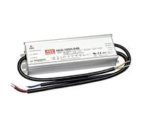 Meanwell Bloc d'alimentation LED 187 W 24 V 7,8 A - MeanWell HLG-185H-24B - Fonction variateur d'intensité