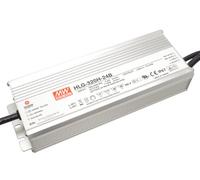 MEANWELL HLG-320H-24B Bloc d'alimentation d'installation LED AC-DC Boîtier en métal IP67 320 W 24 V 13,3 A CV+CC Intensité variable