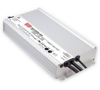 MEANWELL HLG-600H-12A, Alimentation pour installation LED AC-DC, boîtier métallique, IP65 480W 12V 40A CV+CC