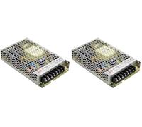 MeanWell LRS-150-24 Bloc d'alimentation industriel 156 W 24 V 6,5 A (Lot de 2)