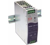 Meanwell MEAN WELL WDR-120-12 - 120 W - 180 - 550 V - 47 - 63 Hz - 0,7 - 1,2 A - 50 ms - 89,5 %