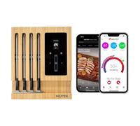 MEATER Block | Thermomètre à Viande Connecté Sans Fil Pour Four, Grill, Cuisine, Barbecue, Fumoir, Rôtissoire avec Connexions Bluetooth et WiFi