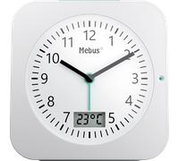 MEBUS 25610 - Réveil sans fil, analogique avec affichage numérique de la tempé