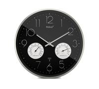 Horloge murale Mebus 12988 radiopiloté(e) 30 cm x 30 cm x 30 cm x 4.5 mm argent