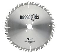 Mecabois - Lame de scie circulaire au carbure anti-recul pour bois de chauffage et de construction - 600 x 30