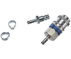 Mecafer 166432 Kit de Montage Rapide pour Tuyau Diamètre 8 mm, Pack de 1