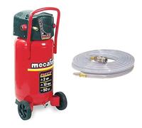 Mecafer 425090 Compresseur 50 L 2 hp fifty mecafer & FERM Tuyau à air 10m - avec connexion rapide - pour compresseur