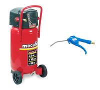 Mecafer 425090 - Compresseur (50 L) & BGS 3208 - Soufflette à air comprimé - 100 mm