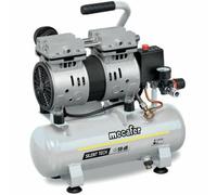 Mecafer Compresseur d'air 425523 horizontal silencieux 8 bar 24 L