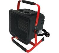 Mecafer Chauffage céramique soufflant MH2000 2000 W noir et rouge