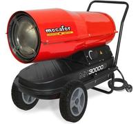 MECAFER Chauffage de chantier Canon a air chaud Diesel Fioul avec turbine incorporée 30000 W MH30000D