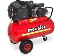 MECAFER Compresseur 100L - 3CV - 10 bars - bicylindre V fonte