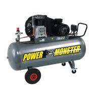 Compresseur MECAFER 150 L 3HP double courroie 10 bars Semi Pro PowerMonster