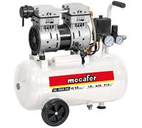 Compresseur d'air MECAFER 425523 horizontal Silencieux 8 bar 24 L