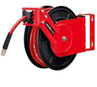 Mecafer HD Enrouleur automatique tuyau d'air comprimé - Longueur 12 mètres, 14 bar - 163023