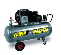 Compresseur MECAFER 150 L 3HP double courroie 10 bars Semi Pro PowerMonster