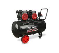 Compresseur - Horizontal - Mecafer - Power N'Silent - 100 L - 3,5 HP - Silencieux
