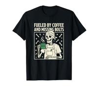 Mécanicien alimenté par du café et des boulons manquants T-Shirt
