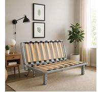 Mécanisme banquette BZ - 120 cm - Structure Complète de Remplacement, Sommier à Lattes Robuste, Facile à Ouvrir