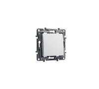 Mécanisme bouton-poussoir simple Legrand NILOÉ 664705 NO-NF 6A 250V Blanc mat
