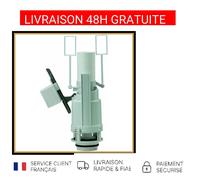 Mécanisme Chasse d'eau WC Siamp 350 pour Bâti-support Réf 32 4547 07