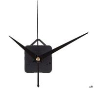 Mécanisme d' horloge à quartz 3 aiguille super silencieux Mécanisme, remplacement de mécanisme horloge murale pour réparation,Noir