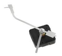 Mécanisme D’Horloge à Quartz avec Aiguilles pour Disque Vinyle DIY | Pièce Plastique Argentée, Montage Créatif, Réparation D’Anciennes Horloges, Cafés ou Bureaux, Mouvement Silencieux Précis