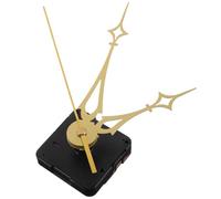 Mécanisme D’horlogerie à Piles 40 CM, Silencieux, 1,5 V pour Horloge | Kit Complet en Plastique, Moteur, Aiguilles et Fixations, pour Panneaux Bois, Ateliers Créatifs