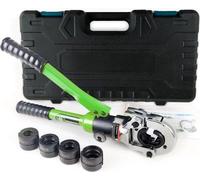 Mécanisme de serrage hydraulique pour tuyaux d'alimentation en eau et vis de compression professionnelles avec colliers PFR pour TH 16, 20, 26 et 32 - Vert