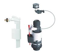 Mécanisme de WC double chasse à câble à alimentation latérale Wirquin MW2