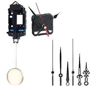 St. Leonhard Mécanisme d'horloge silencieux avec 3 sets d'aiguilles et module à pendule