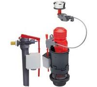 Mécanisme double chasse WIRQUIN Jollyfill à câble MW² + robinet flotteur servo-valve latéral