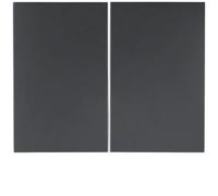 Mécanisme Double - HAGER - K1Touche - Anthracite - 10 pièces - Intérieur