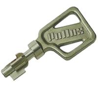 Mécanisme en applique vertical fouillot 70 mm A2P* 7 ailettes gauche 0 - POLLUX - 074700